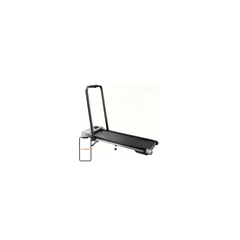 ACEZOE P12 Foldable Electric Treadmill (Black and Gray)